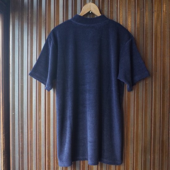 NEEDLES( ニードルズ）|S/S Mock Neck Tee - LI/PE Pile Jersey ...