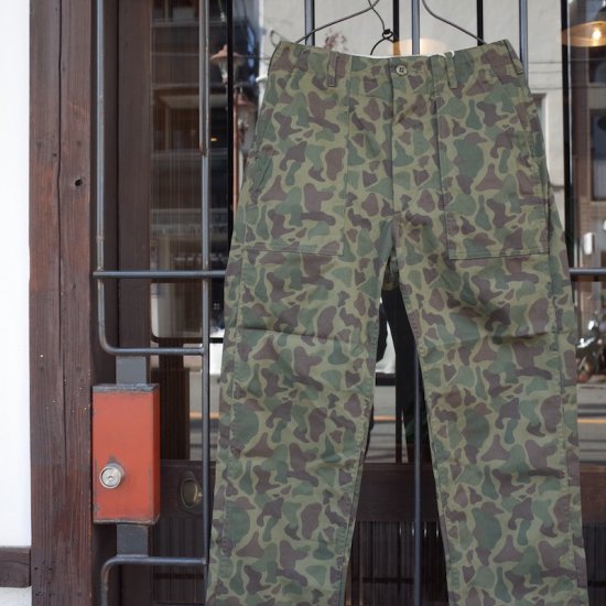 Shop online at Overalls - Olive Camo 6.5oz Flat Twill Engineered