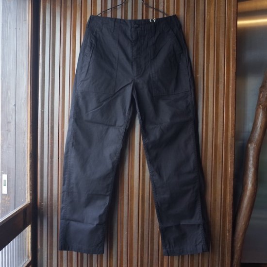 Engineered Garments (エンジニアードガーメンツ)|FATIGUE PANT - 6.5OZ FLAT TWILL-Black -  BEVERLY HILLS CHICKEN