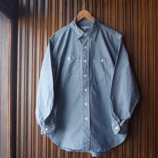 Engineered Garments (エンジニアードガーメンツ)|Work Shirt - Cotton Chambray - BEVERLY  HILLS CHICKEN