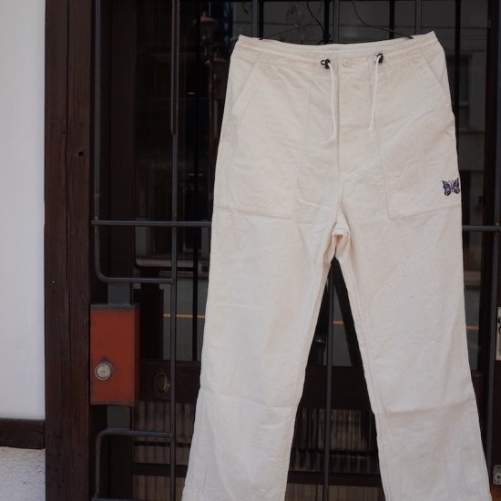 NEEDLES( ニードルズ）|String Fatigue Pant - Back Sateen-white - BEVERLY HILLS  CHICKEN