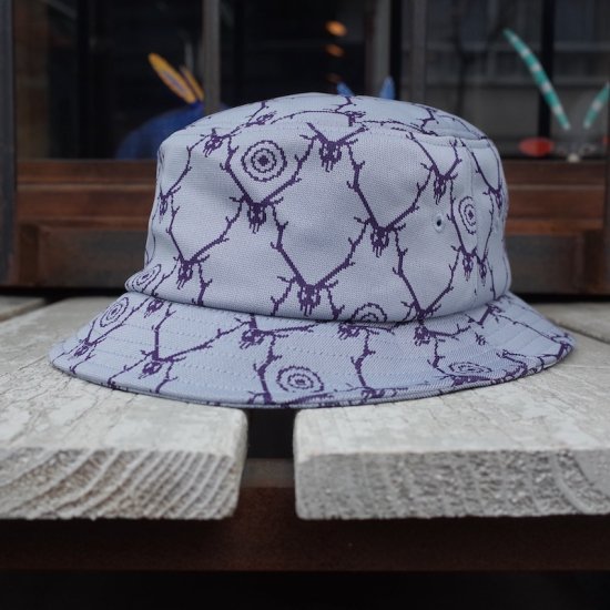 South2West8（サウスツーウエストエイト)|Bucket Hat - Poly Jq. / Skull&Target-Grey -  BEVERLY HILLS CHICKEN