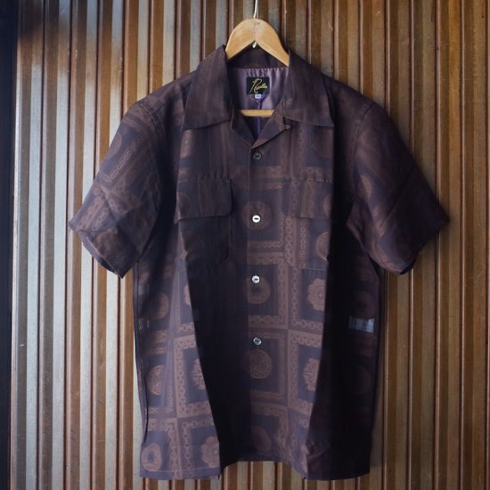 NEEDLES( ニードルズ）|S/S Classic Shirt - PE/R Chain Border Jq 