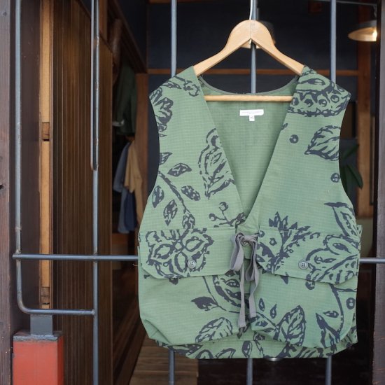 Engineered Garments (エンジニアードガーメンツ)|Fowl Vest -Floral