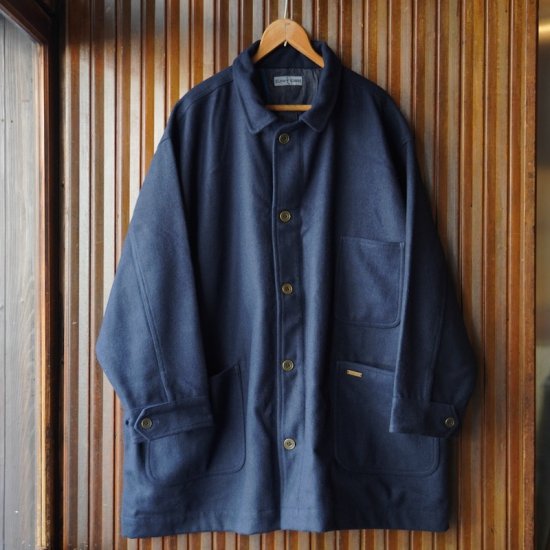 SLOWHANDS(スロウハンズ)｜MELTON LOOSE COVERALL JACKET - BEVERLY HILLS CHICKEN