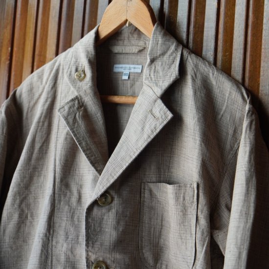 Engineered Garments (エンジニアードガーメンツ)|Loiter Jacket - Linen Glen Plaid -  BEVERLY HILLS CHICKEN