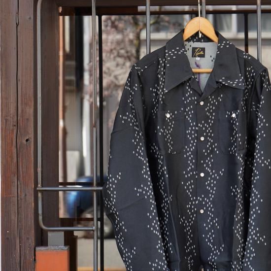 NEEDLES( ニードルズ）|Cowboy One-Up Shirt - Square Dot Jacquard