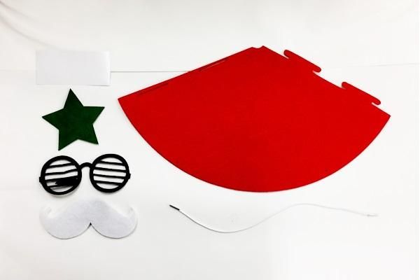 クリスマスの三角フェルト帽子 - 工作キット専門店のイベント