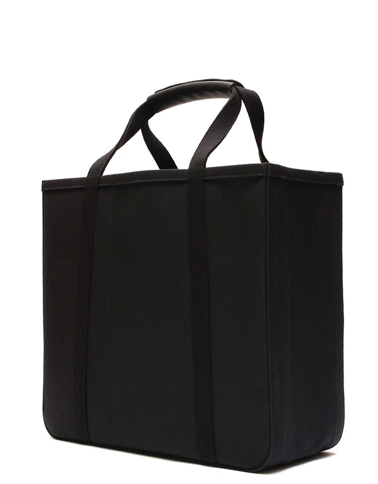 舟型トート 【CHACOLI】 FRAME TOTE 03 黒 - バッグ