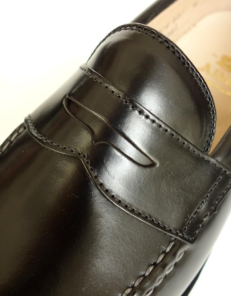 ALDEN】 #99362 / Black Cordovan Penny Loafer - Van Last ALDEN】 #99362 / Black Cordovan Penny Loafer - Van Last