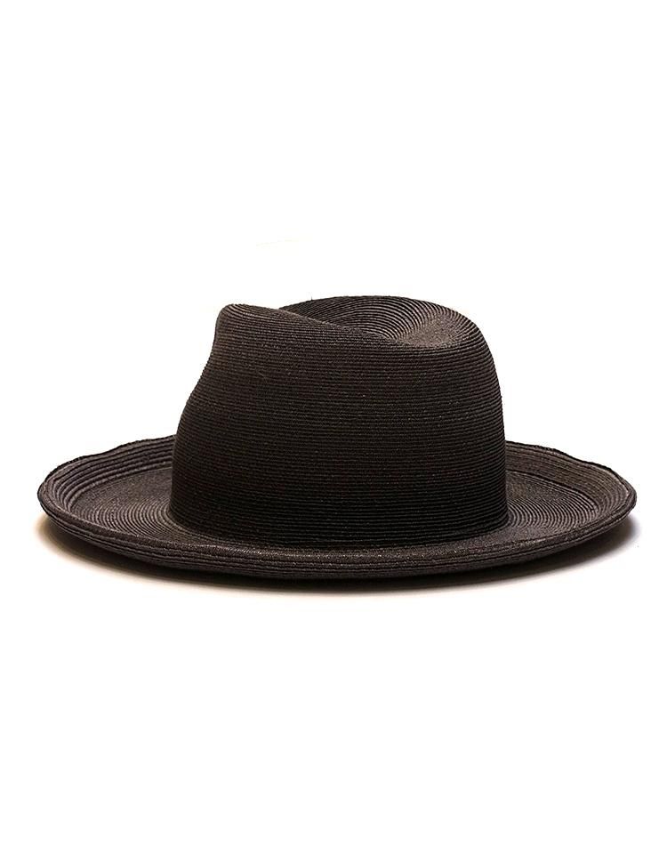 KIJIMA TAKAYUKI / HIGH LINE】Linen Braid Center Crease Hat