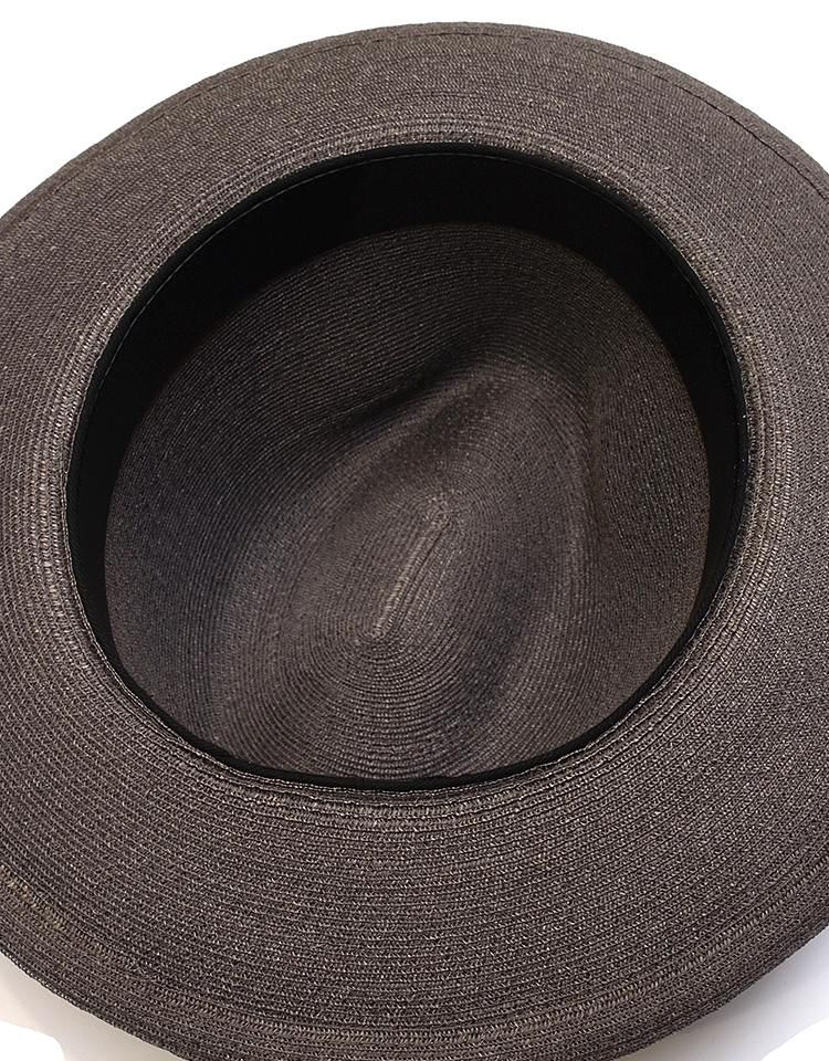 KIJIMA TAKAYUKI / HIGH LINE】Linen Braid Center Crease Hat