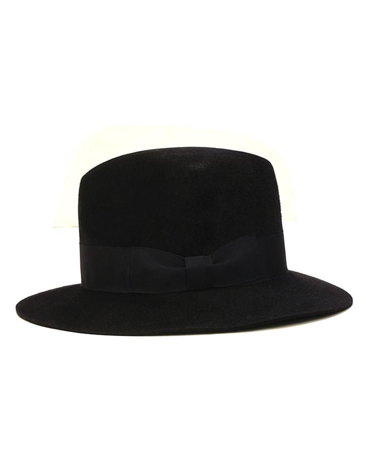 KIJIMA TAKAYUKI / HIGH LINE】Waxed Rabbit Hair Felt Hat / No.S