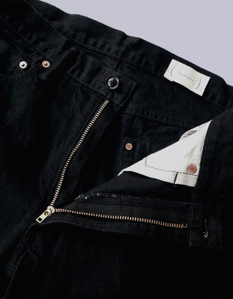 cantate】 Denim Tapered Trousers｜kink online shop