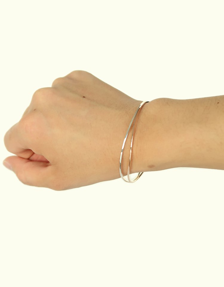 【DAN TOMIMATSU】 Rubber Band Bracelet / SL925｜kink online shop