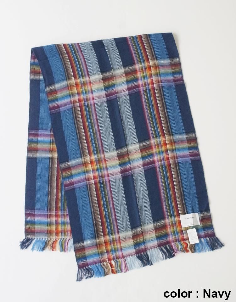 THE INOUE BROTHERS】MULTI COLOURED SCARF｜kink online shop