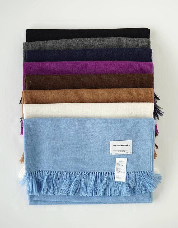 THE INOUE BROTHERS　Large Stole THE INOUE BROTHERS】NON BRUSHED LARGE STOLE｜kink online shop