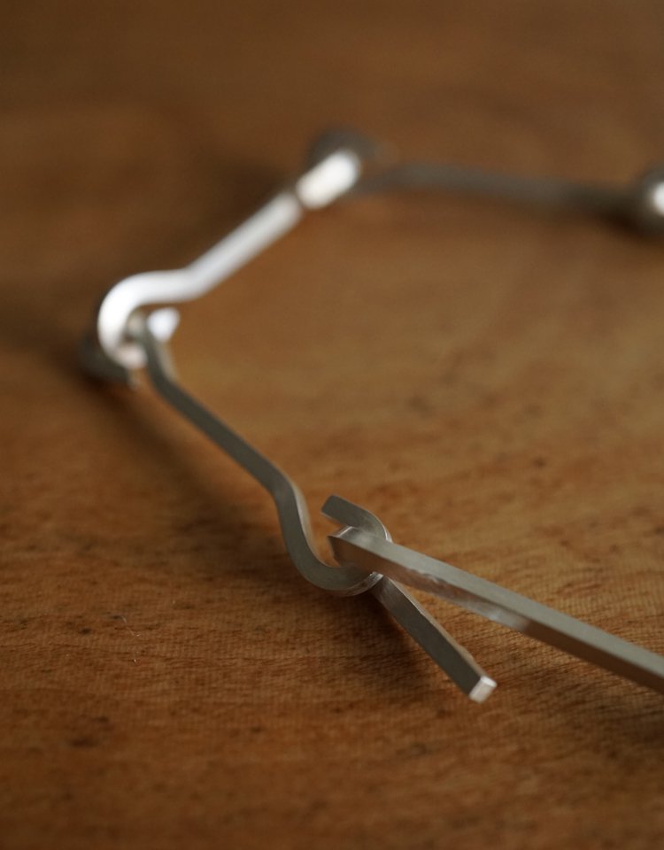 【DAN TOMIMATSU】 HOOK Bracelet / SL925｜kink online shop