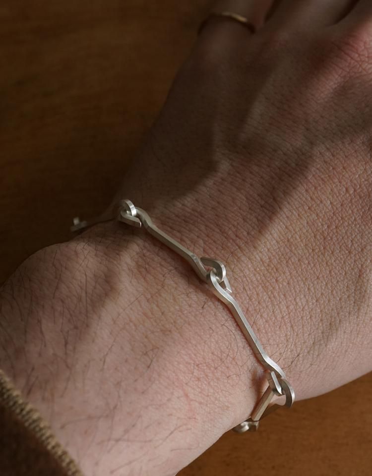 【DAN TOMIMATSU】 HOOK Bracelet / SL925｜kink online shop