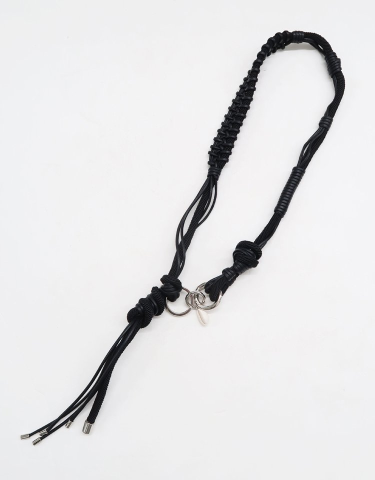 KASHURA】 String Belt / Flo Black｜kink online shop