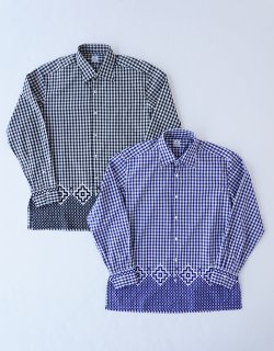Embroidery on Gingham Check - normal