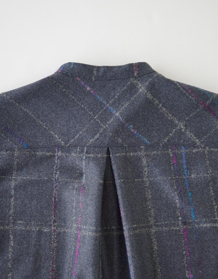 最終値下げ] amachi. シャツ Gradation Grid Shirt - greatriverarts.com