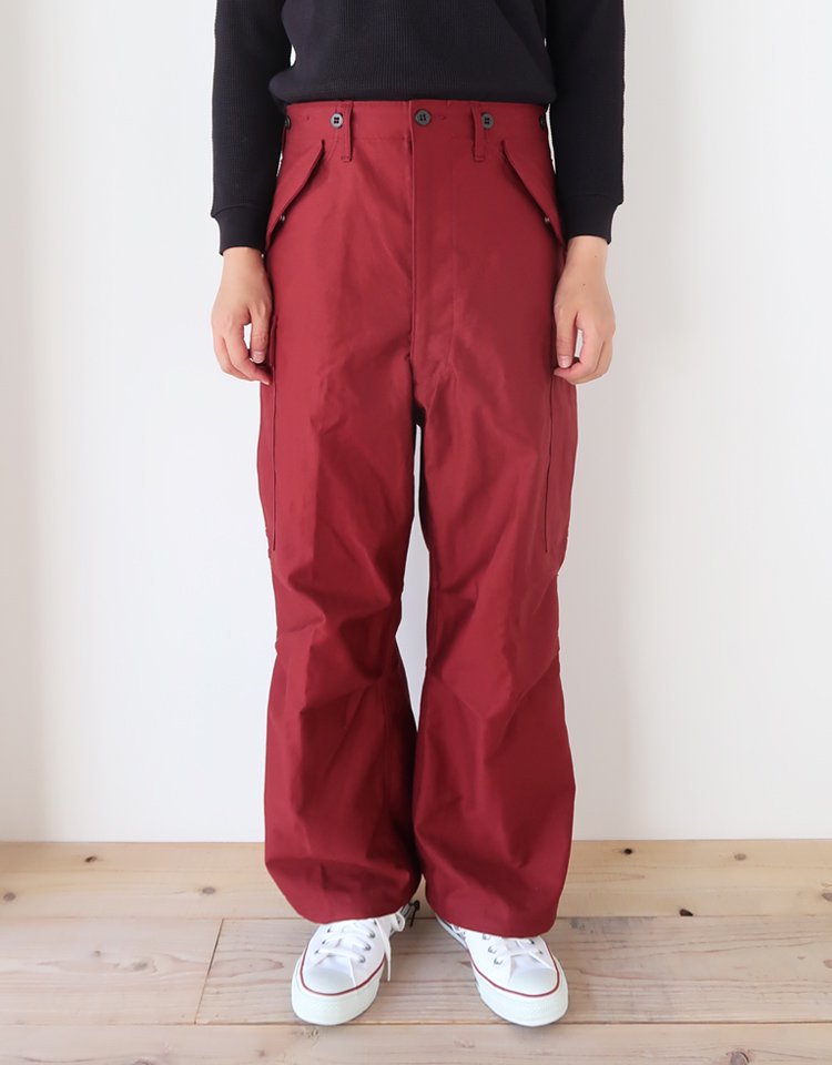 【TUKI】FIELD CARGO - 2ply Sateen / Black｜kink online shop