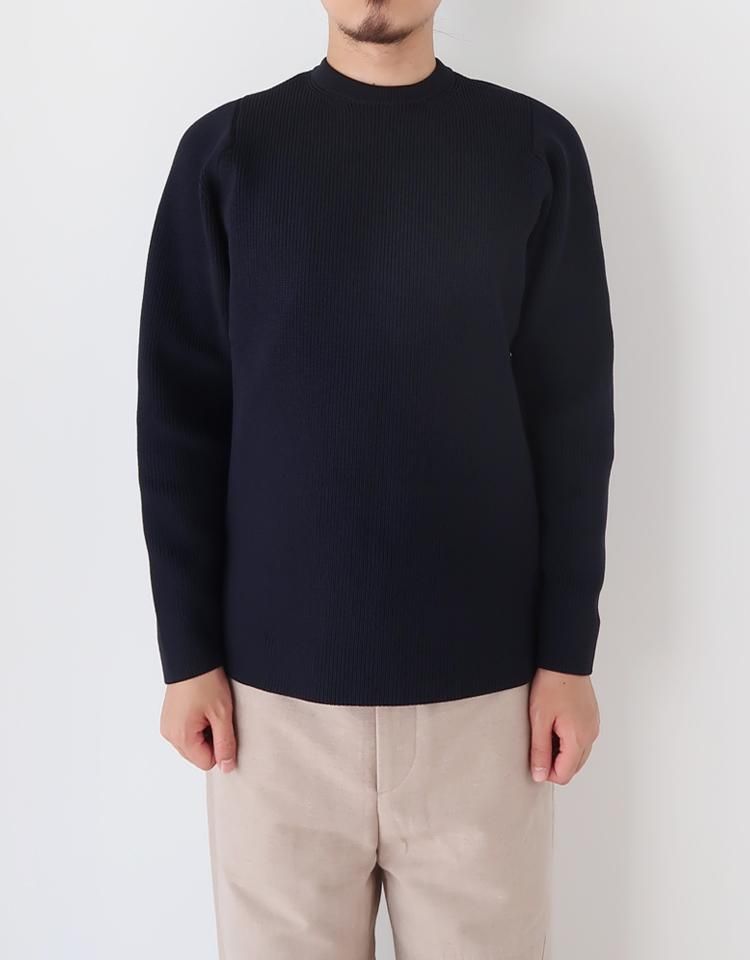 TEATORA】 CARTRIDGE KNIT CREW - 7G DELTAPEAK｜kink online shop