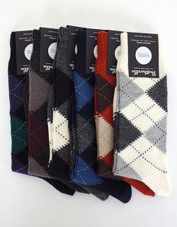 RACTON - argyle socks / B59100