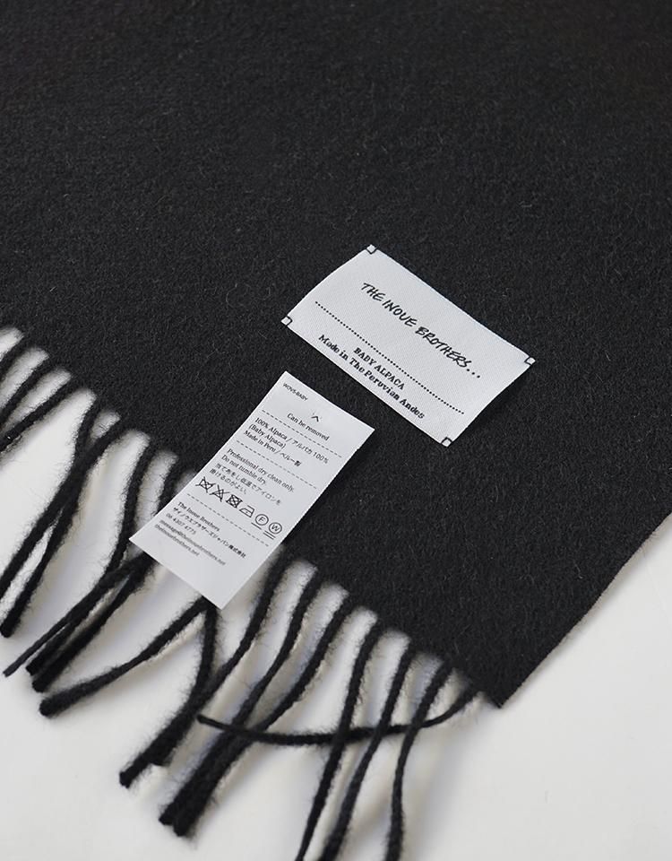 THE INOUE BROTHERS】LARGE BRUSHED STOLE｜kink online shop
