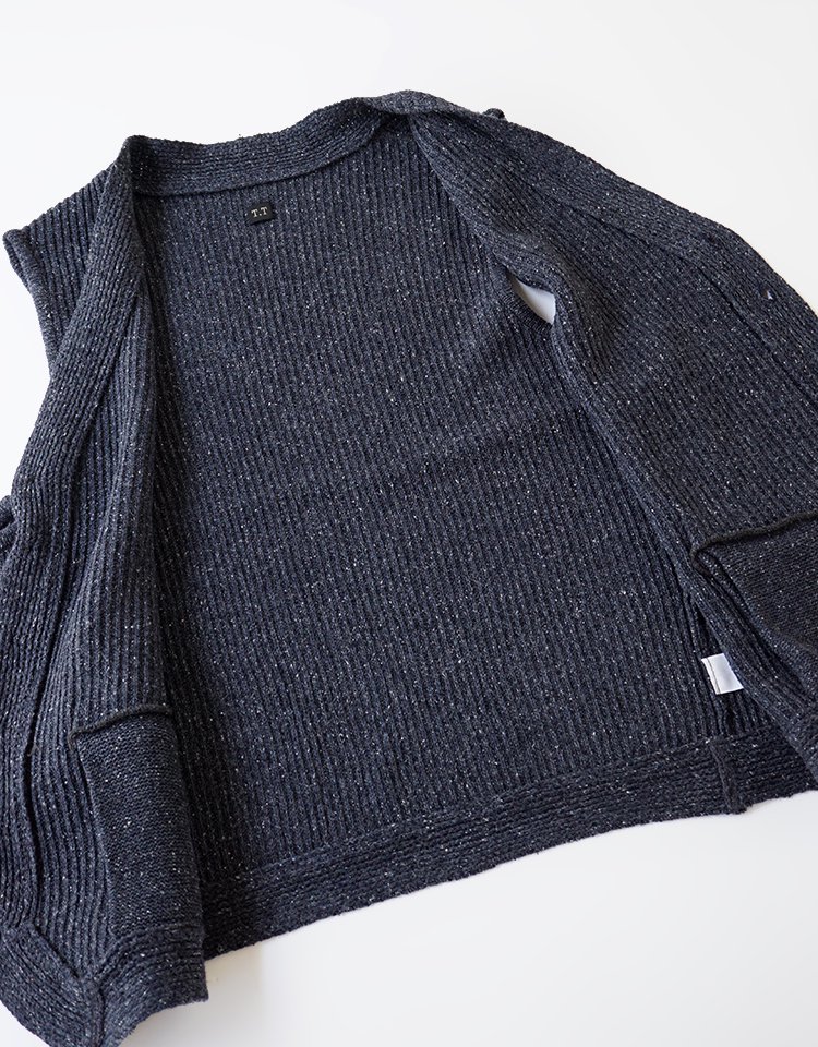 TAIGA TAKAHASHI】KNITTED VEST / LOT. 504｜kink online shop