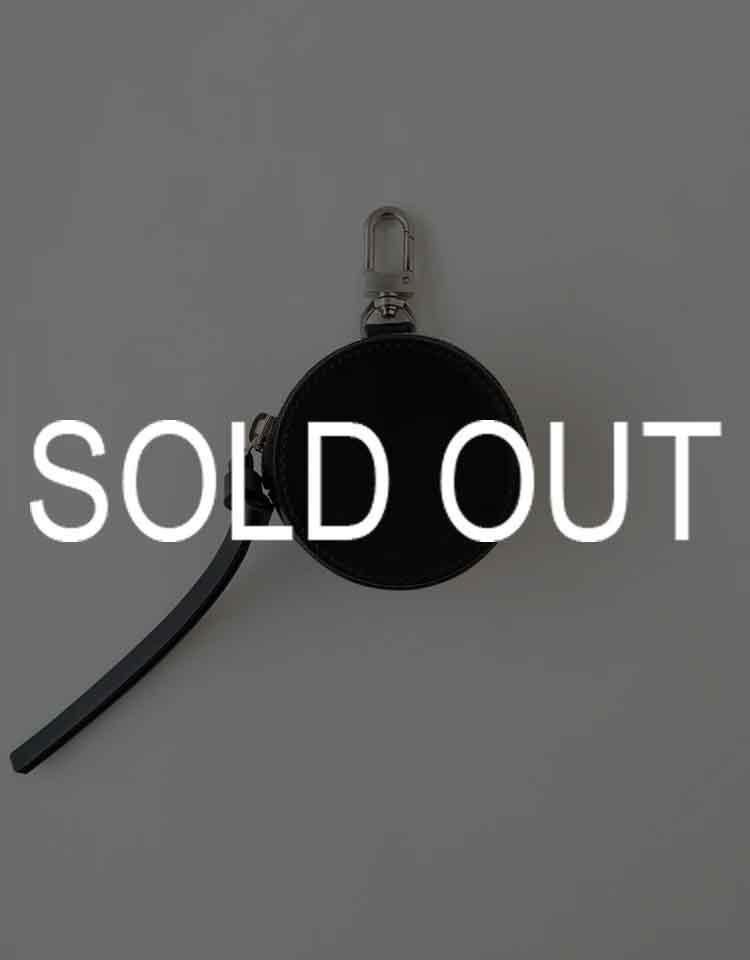 SAGAN Vienna】 ROUND COIN CASE [CRK] / Black｜kink online shop