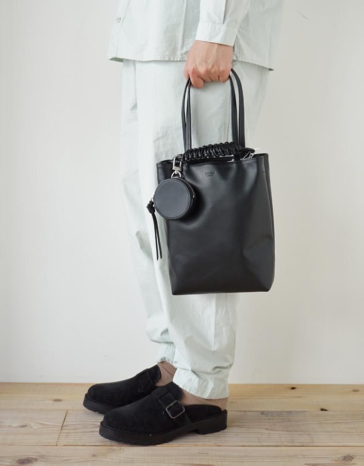 SAGAN Vienna】 ROUND COIN CASE [CRK] / Black｜kink online shop