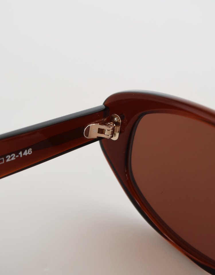 AURALEE】 SUNGLASSES 002 / Brown x Brown | kink online shop