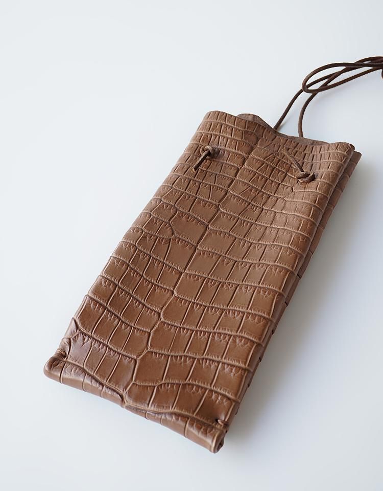バッグ TAGLIOVIVO Phone Case tagliovivo】PHONE CASE - CROCODILE ｜kink online shop