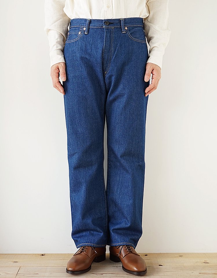 7,650円cantate denim flare trousers 24ss