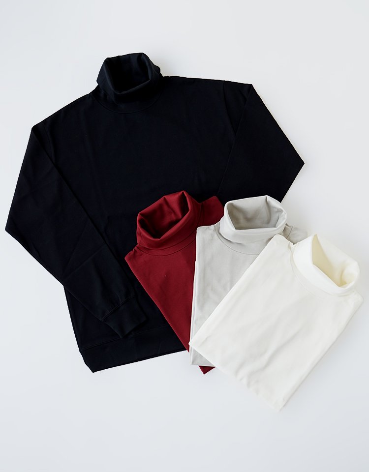 cantate】Turtle Neck L/S Shirt