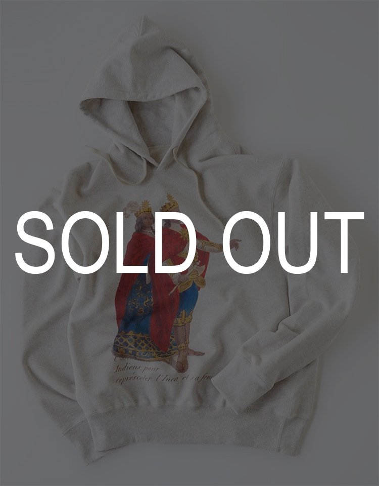 KHOKI】Graphic-print hoodie｜kink online shop