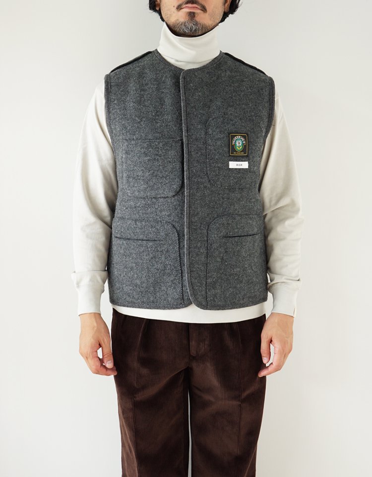 【RIER】WALKER GILET UTILITY / JKT20 - FELTED｜kink online shop