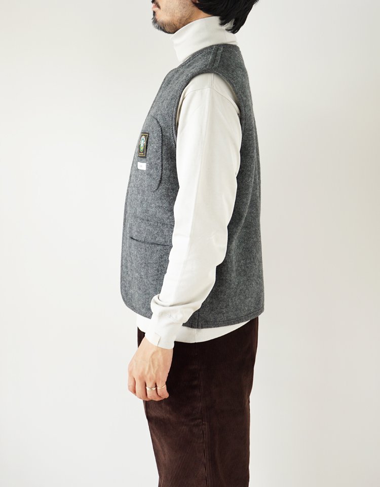 【RIER】WALKER GILET UTILITY / JKT20 - FELTED｜kink online shop