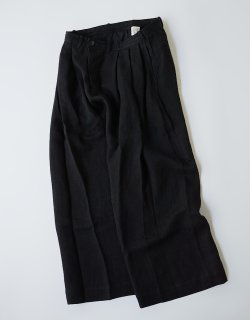 EXTRA WIDE PLEATED
TROUSERS / TROUSERS#76