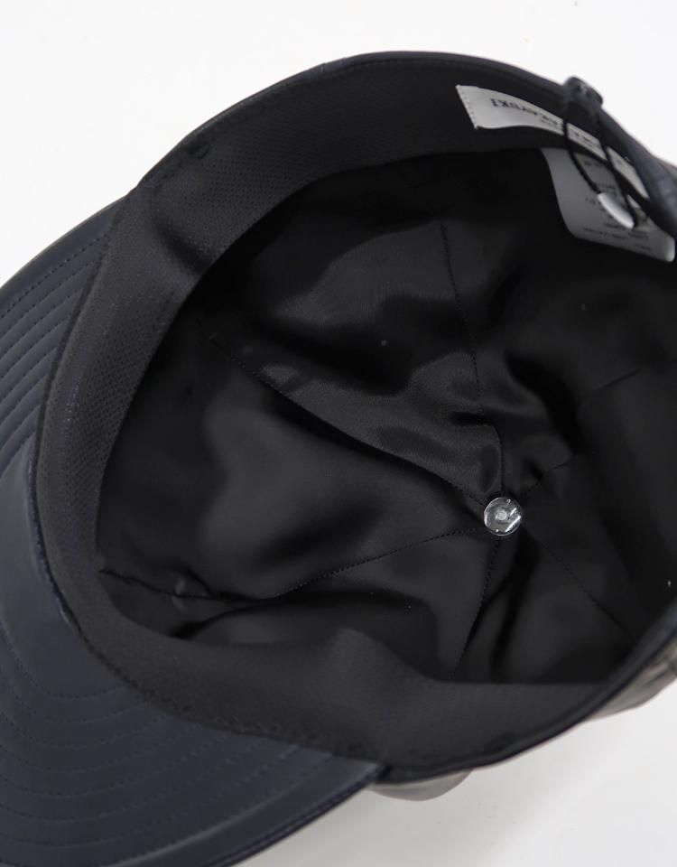 KIJIMA TAKAYUKI X KARL DONOGHUE】 LAMB LEATHER TRUCKER CAP 