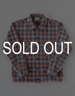 Ombre Check Over Shirt