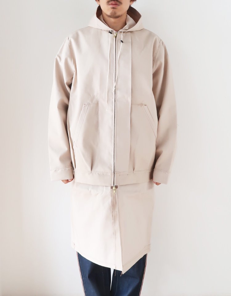 CAMIEL FORTGENS】 RESEARCH MIXED COAT / 16.10.05.01｜kink online shop