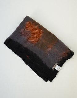 Wool Cashmere Nylon Stole - CHECK POINT