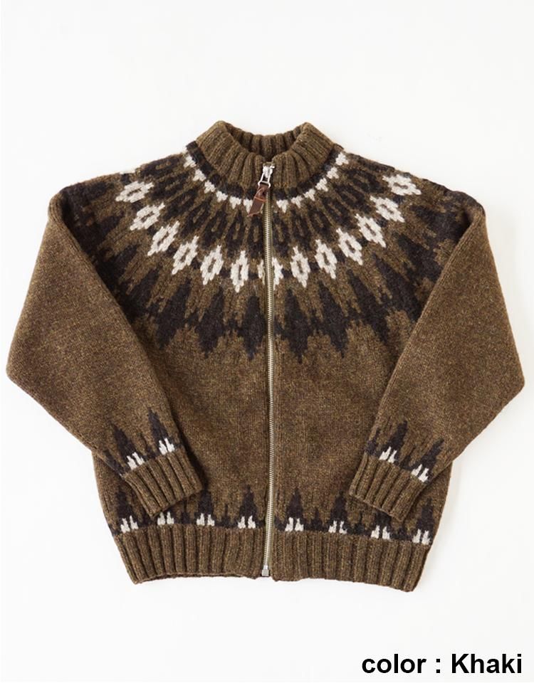 Slopeslow】LOPI SWEATER ZIP JACKET｜kink online shop