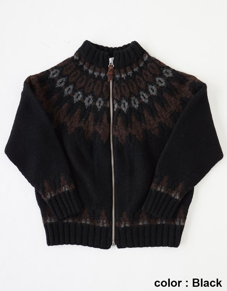 トップス Slopeslow LOPI SWEATER ZIP JACKET Slopeslow】LOPI SWEATER ZIP JACKET｜kink online shop