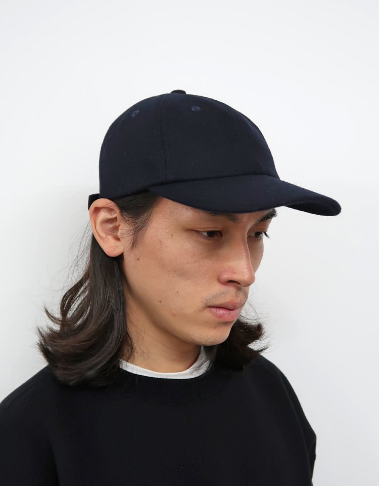 KIJIMA TAKAYUKI】 MELTON 6 PANEL CAP / E-020B｜kink online shop