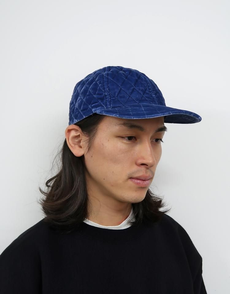 KIJIMA TAKAYUKI】 VELVET QUILTING 6PANEL CAP / 232927｜kink online