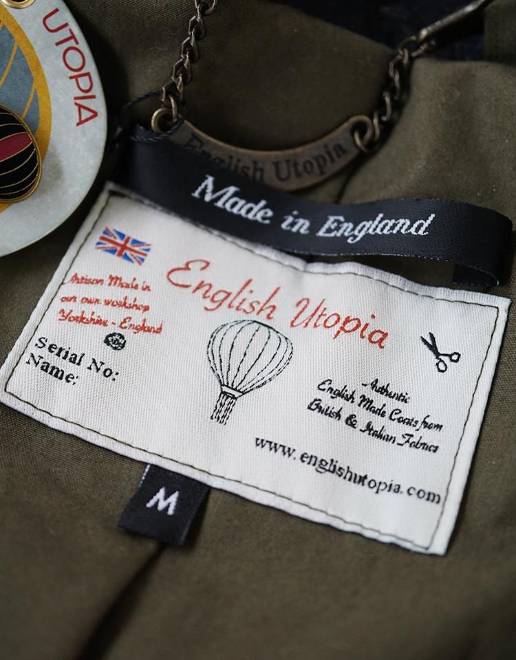 English Utopia】Robin Hood - waterproof waxed jacket｜kink online shop